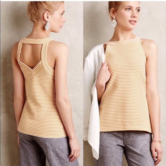 Anthropologie Delleta Stripes Blouse - Picture 14 of 16